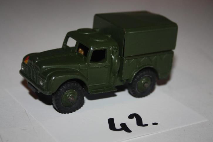 42. Dinky Toys Army I Ton cargo truck, nr. 641, Hobby en Vrije tijd, Modelauto's | 1:43, Gebruikt, Overige typen, Dinky Toys, Ophalen of Verzenden