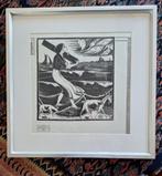 Bernard Essers, houtsnede, Antiek en Kunst, Kunst | Etsen en Gravures, Ophalen of Verzenden