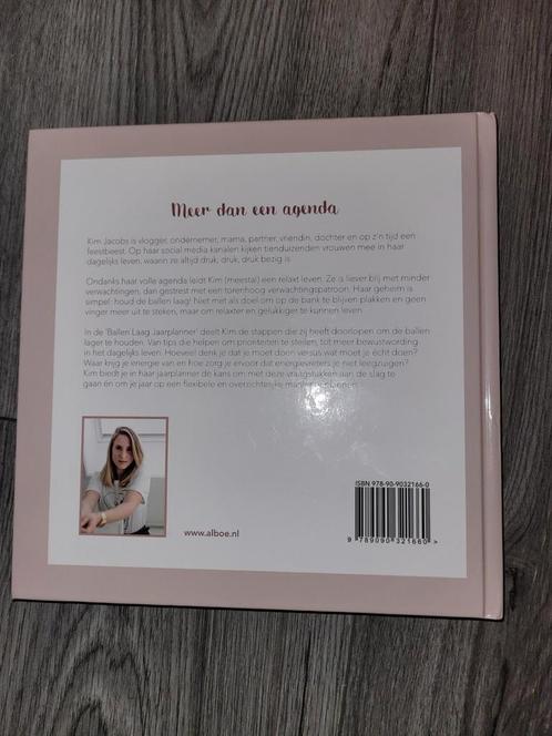 Ballen laag, jaarplanner Kim Jacobs, Boeken, Overige Boeken, Zo goed als nieuw, Ophalen of Verzenden