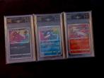 Reshiram, Kyogre, Yveltal Amazing Rare AP Grading Set, Ophalen of Verzenden, Zo goed als nieuw, Meerdere kaarten