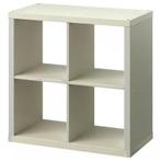 2x wit ikea kallax kast + 8 drona bakken erbij, Ophalen of Verzenden, Zo goed als nieuw, Minder dan 150 cm, Minder dan 100 cm