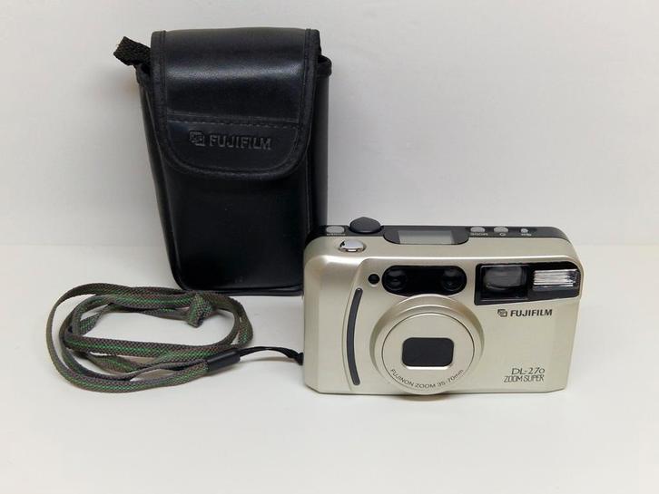 Fuji DL-270 Zoom Super 35-70mm AF analoge 35mm fotocamera., Audio, Tv en Foto, Fotocamera's Analoog, Zo goed als nieuw, Compact
