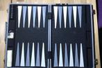 Backgammon koffer grijs, Hobby en Vrije tijd, Gezelschapsspellen | Bordspellen, Ophalen of Verzenden, Zo goed als nieuw