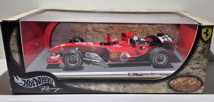 F1 Ferrari F2004 Sakhir / Bahrain M. Schumacher 1/18  Dirty., Hobby en Vrije tijd, Modelauto's | 1:18, Zo goed als nieuw, Auto