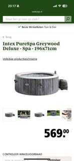 Jacuzzi, Ophalen, Zo goed als nieuw, Grondzeil, Opblaasbaar