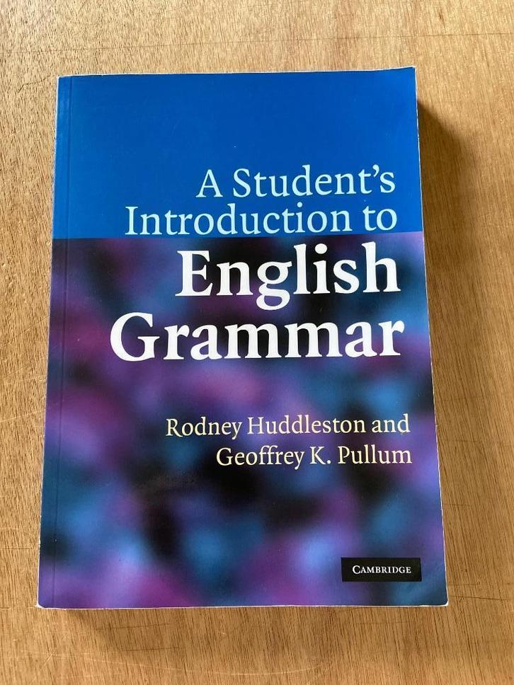 A student’s introduction to English grammar, Boeken, Studieboeken en Cursussen, Zo goed als nieuw, Alpha, Ophalen of Verzenden