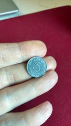 Duitsland 5 pfennig 1943 A zink, Ophalen of Verzenden, Duitsland