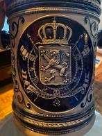 Oude Bierpul met Belgisch Wapen, Antiek en Kunst, Ophalen of Verzenden