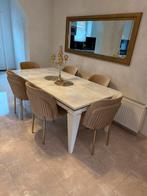 Eettafel hoogglans wit, Ophalen, Zo goed als nieuw