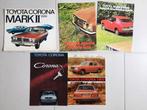 Toyota Corona en Mark II foldersetje diverse condities, Gelezen, Ophalen of Verzenden, Toyota