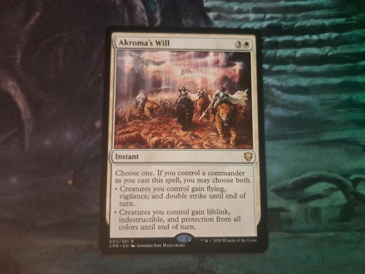 Akroma Will, Hobby en Vrije tijd, Verzamelkaartspellen | Magic the Gathering, Zo goed als nieuw, Ophalen of Verzenden