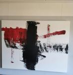 Prachtig abstract canvas 140 x 105 van 'Werk aan de muur', Ophalen