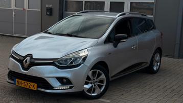 Renault Clio 0.9 TCE 90 Estate 2017 Grijs beschikbaar voor biedingen