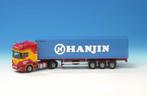 Tekno Scania R144 Henk Vlot met 40ft HANJIN container, Hobby en Vrije tijd, Modelauto's | 1:50, Ophalen of Verzenden, Nieuw, Bus of Vrachtwagen