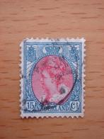 Koningin Wilhelmina Bontkraag NVPH 65    Gestempeld, Postzegels en Munten, Postzegels | Nederland, Ophalen of Verzenden, T/m 1940