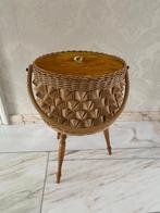 Naaimandje retro, Tuin en Terras, Bloembakken en Plantenbakken, Ophalen, Zo goed als nieuw, Rond, Kunststof