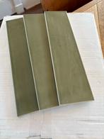 Steenbok Rustic Olive Green Wandtegels 7.5x30 (nieuwe doos!), Ophalen, Nieuw, Minder dan 20 cm, 20 tot 40 cm