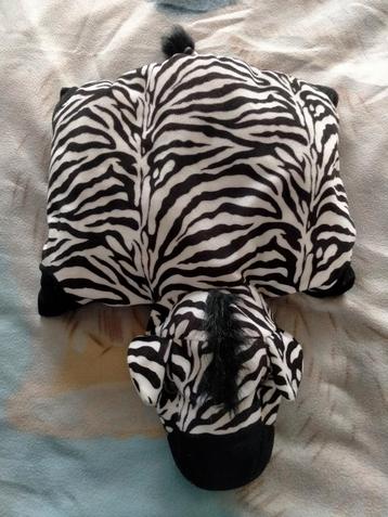 Zebra knuffel kussen NIET GRATIS! beschikbaar voor biedingen