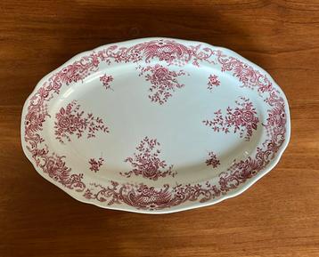 Villeroy & Boch Valeria rood ovale serveerschaal beschikbaar voor biedingen