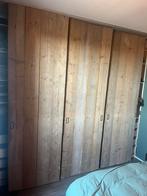 Kast deuren steigerhout hangend incl rails, Huis en Inrichting, Kasten | Kledingkasten, 50 tot 100 cm, Industrieel, Ophalen of Verzenden