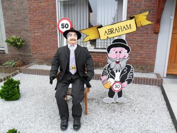 Abraham levensgroot en feestborden te huur beschikbaar voor biedingen