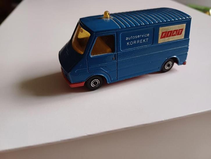 Efsi Fiat 242 autoservice korrekt fiat, Hobby en Vrije tijd, Modelauto's | 1:87, Gebruikt, Auto, Efsi, Ophalen of Verzenden