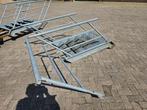 2 x gegalvaniseerde trap met bordes, Doe-het-zelf en Verbouw, Ladders en Trappen, Ophalen, Zo goed als nieuw, Minder dan 2 meter