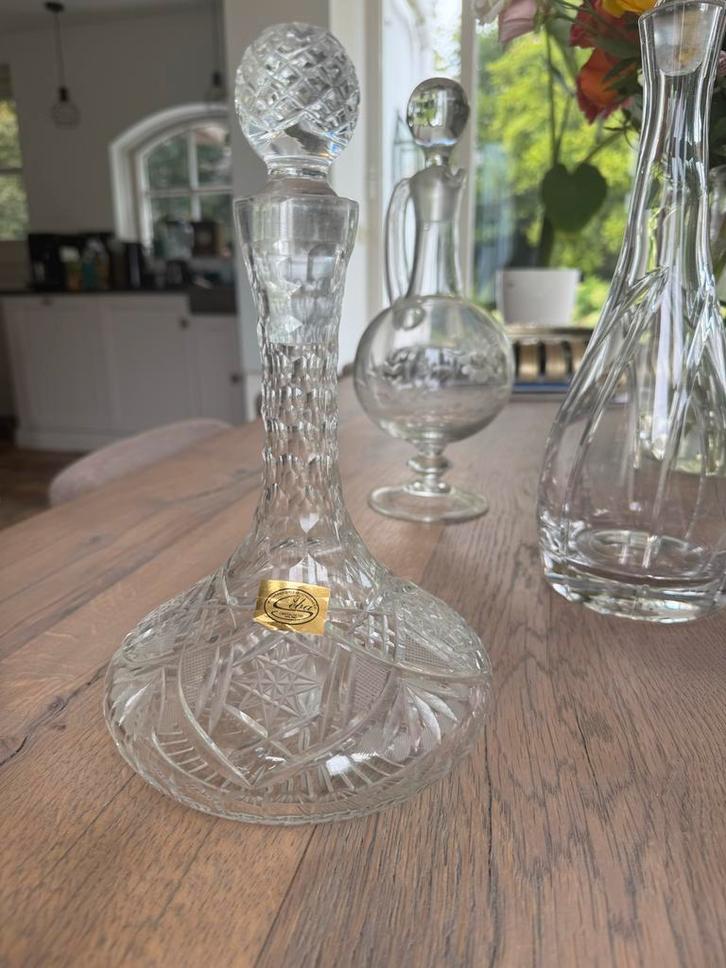 Kristallen Karaf met Stop, Antiek en Kunst, Antiek | Glas en Kristal, Ophalen