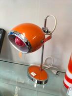 Vintage Bureau Lamp oranje, Ophalen, Geen, Geen, Geen