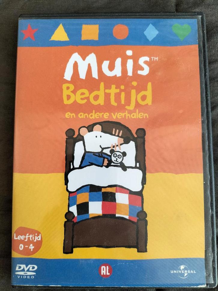 Muis - Bedtijd en andere verhalen, Cd's en Dvd's, Dvd's | Kinderen en Jeugd, Zo goed als nieuw, Tv fictie, Alle leeftijden, Ophalen of Verzenden