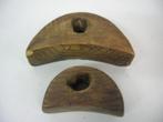 Houten halve maan, tbv rijglijnen grootzeil, Watersport en Boten, Ophalen of Verzenden, Gebruikt, Overige typen