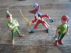 poppetjes Peter Pan kapitein Haak Disney Bullyland, Ophalen of Verzenden, Zo goed als nieuw
