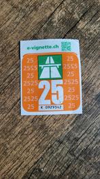 autobaanvignet voor Zwitserland., Tickets en Kaartjes, Eén persoon
