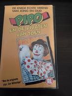 VHS - Pipo de clown en de piraten van toen, Alle leeftijden, Ophalen of Verzenden, Zo goed als nieuw, Kinderprogramma's en -films