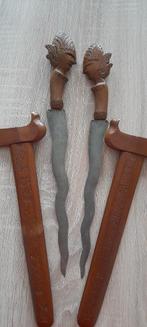 2 Authentieke Indonesische Krissen – Vintage, Antiek en Kunst, Kunst | Niet-Westerse kunst, Verzenden