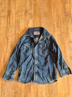 Blauw jongens overhemd van Retour  maat 6 / 116, Overhemd of Blouse, Ophalen of Verzenden, Zo goed als nieuw, Retour Denim