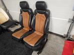 2x 2 tone leder stoelen vw caddy mk3 mk4 mk5, Auto-onderdelen, Ophalen, Gebruikt, Volkswagen