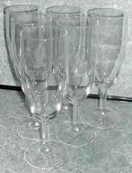 6 nieuwe champagneglazen, Glas of Glazen, Nieuw, Ophalen of Verzenden, Glas