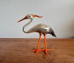 Antieke Oude kerst: Art glass aparte vogel, Ophalen of Verzenden, Zo goed als nieuw