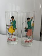 Gave Coca Cola glazen!, Ophalen of Verzenden, Zo goed als nieuw, Frisdrankglas