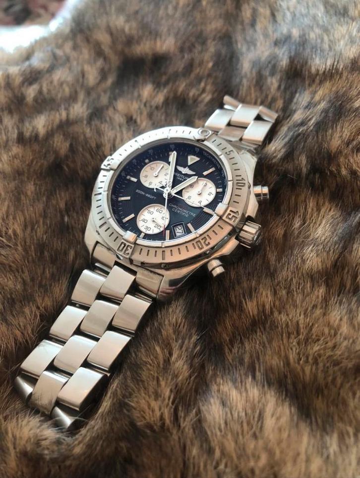 BREITLING Colt Chronometre Quartz A73380 41 mm, Sieraden, Tassen en Uiterlijk, Horloges | Heren, Zo goed als nieuw, Polshorloge