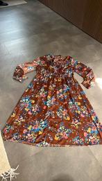 Zara jurk – bruin met bloemenprint – maat L, Bruin, ., Ophalen of Verzenden, Zo goed als nieuw