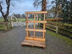 Glasbok bok stelling rek stellingrek pallet pallets hout, Ophalen