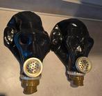 Latex rubber full gasmasker, Verzenden, Zo goed als nieuw