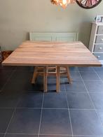 Prachtige eettafel van pilat&pilat, Huis en Inrichting, Tafels | Eettafels, Ophalen, Gebruikt, 100 tot 150 cm, Vierkant