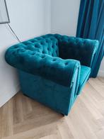 Chesterfield fautteuille, Huis en Inrichting, Banken | Sofa's en Chaises Longues, Ophalen, Eenpersoons, 75 tot 100 cm, Zo goed als nieuw