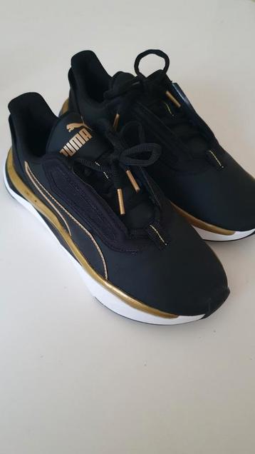 Puma Gympen Zwart/Goud - Maat 37 beschikbaar voor biedingen