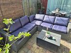 Loungebank, Tuin en Terras, Tuinsets en Loungesets, Ophalen, Gebruikt, 6 zitplaatsen, Loungeset