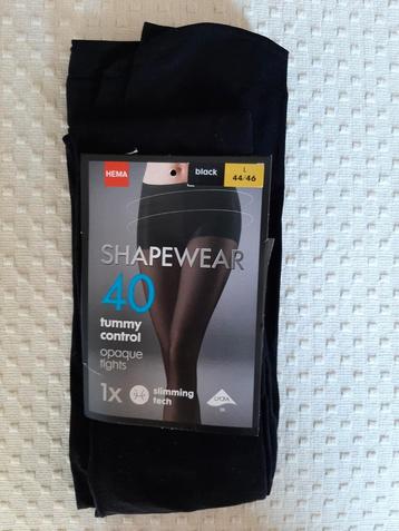 Zwarte corrigerende panty Maat L beschikbaar voor biedingen