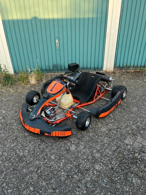 Interpid race kart 400cc honda circuit kart, Sport en Fitness, Karting, Gebruikt, Kart, Ophalen